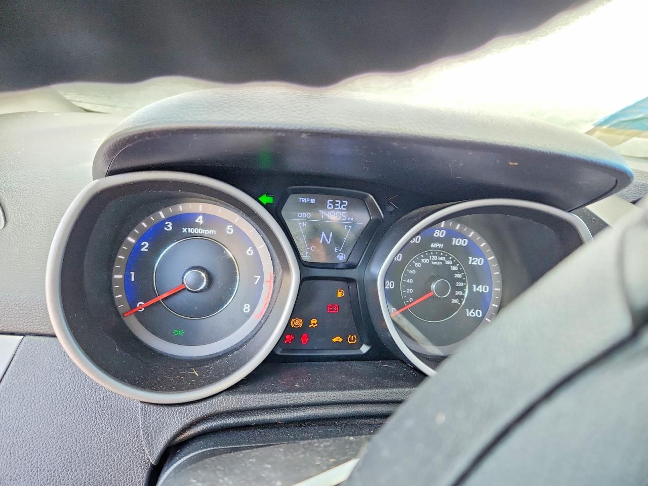 2012 HYUNDAI ELANTRA LIMITED photo 9