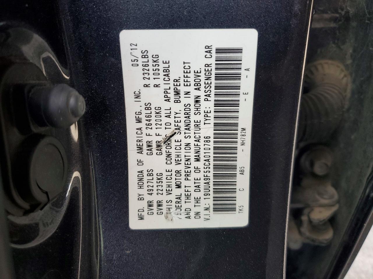 2012 ACURA TL photo 34