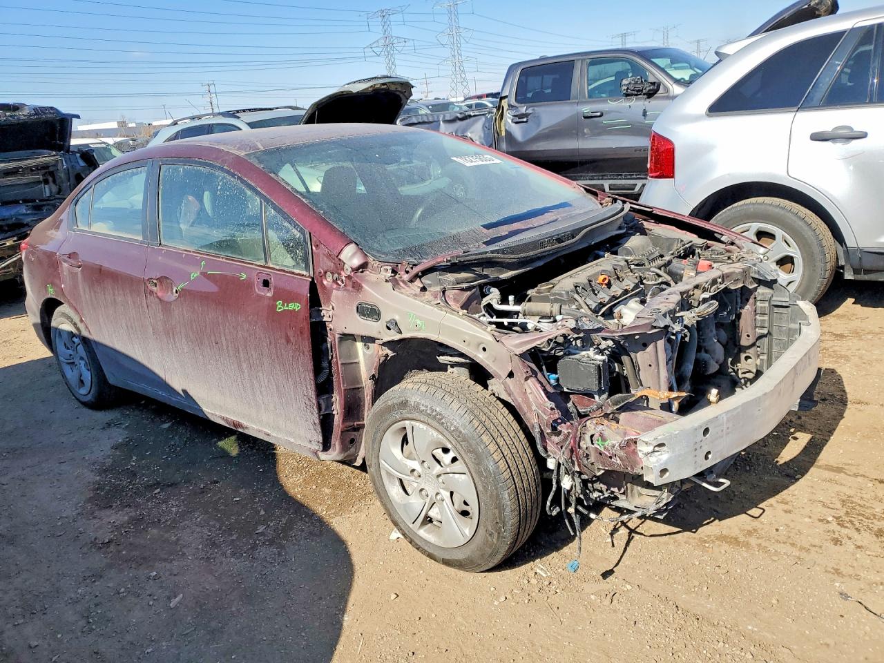 2014 HONDA CIVIC LX photo 10