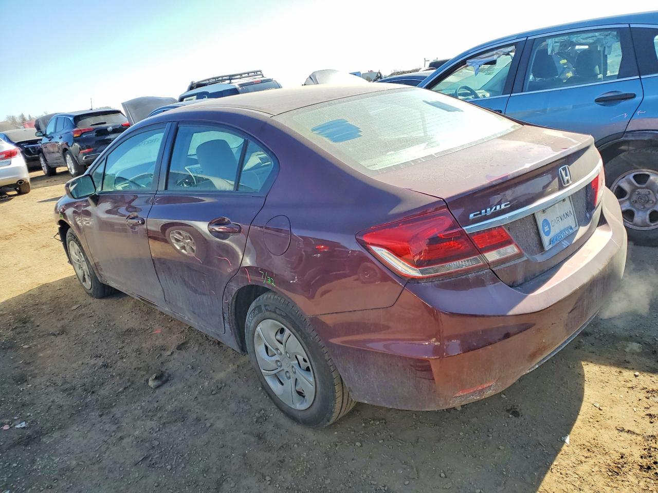 2014 HONDA CIVIC LX photo 4
