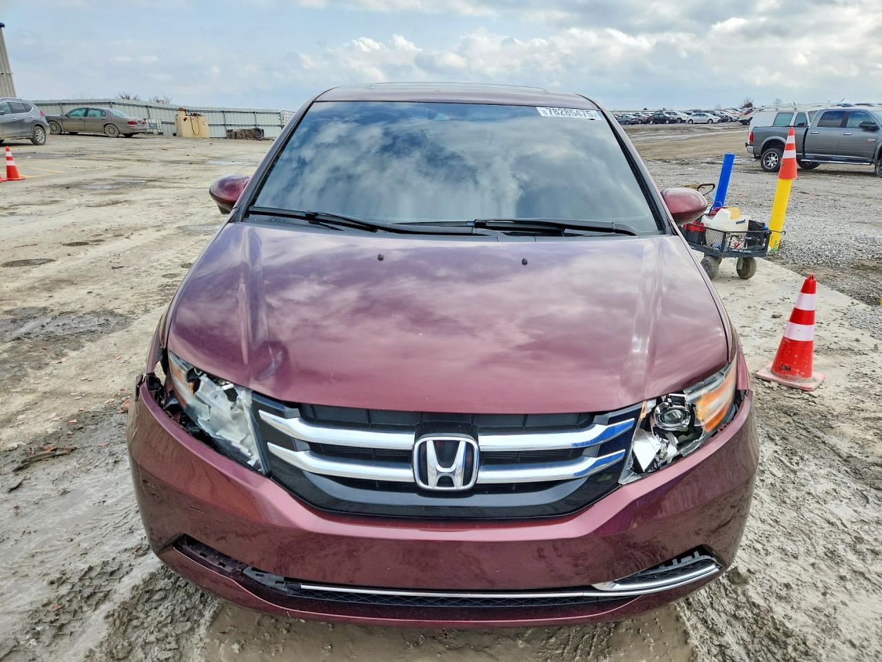 2016 HONDA ODYSSEY EXL photo 5