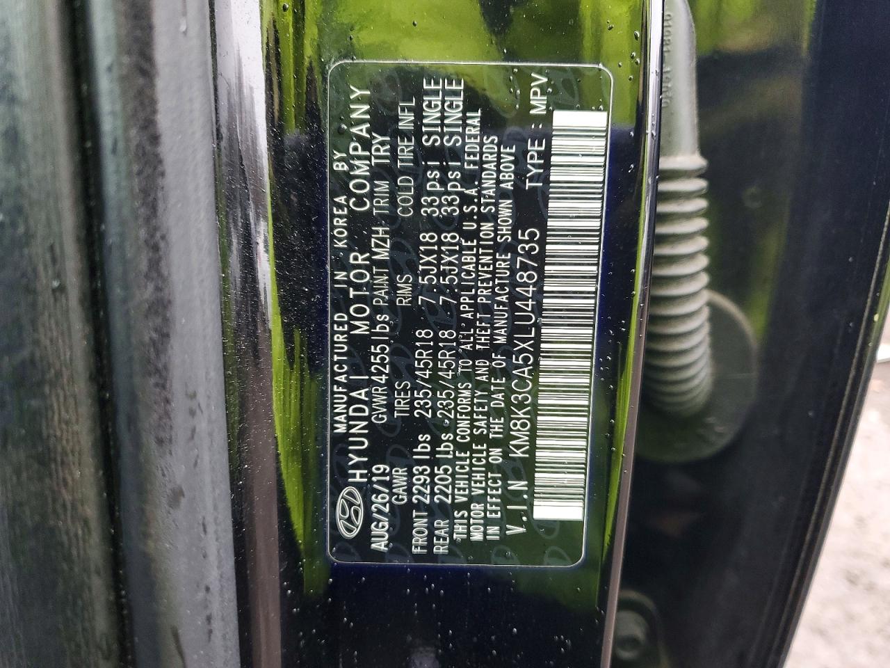2020 HYUNDAI KONA LIMITED photo 13