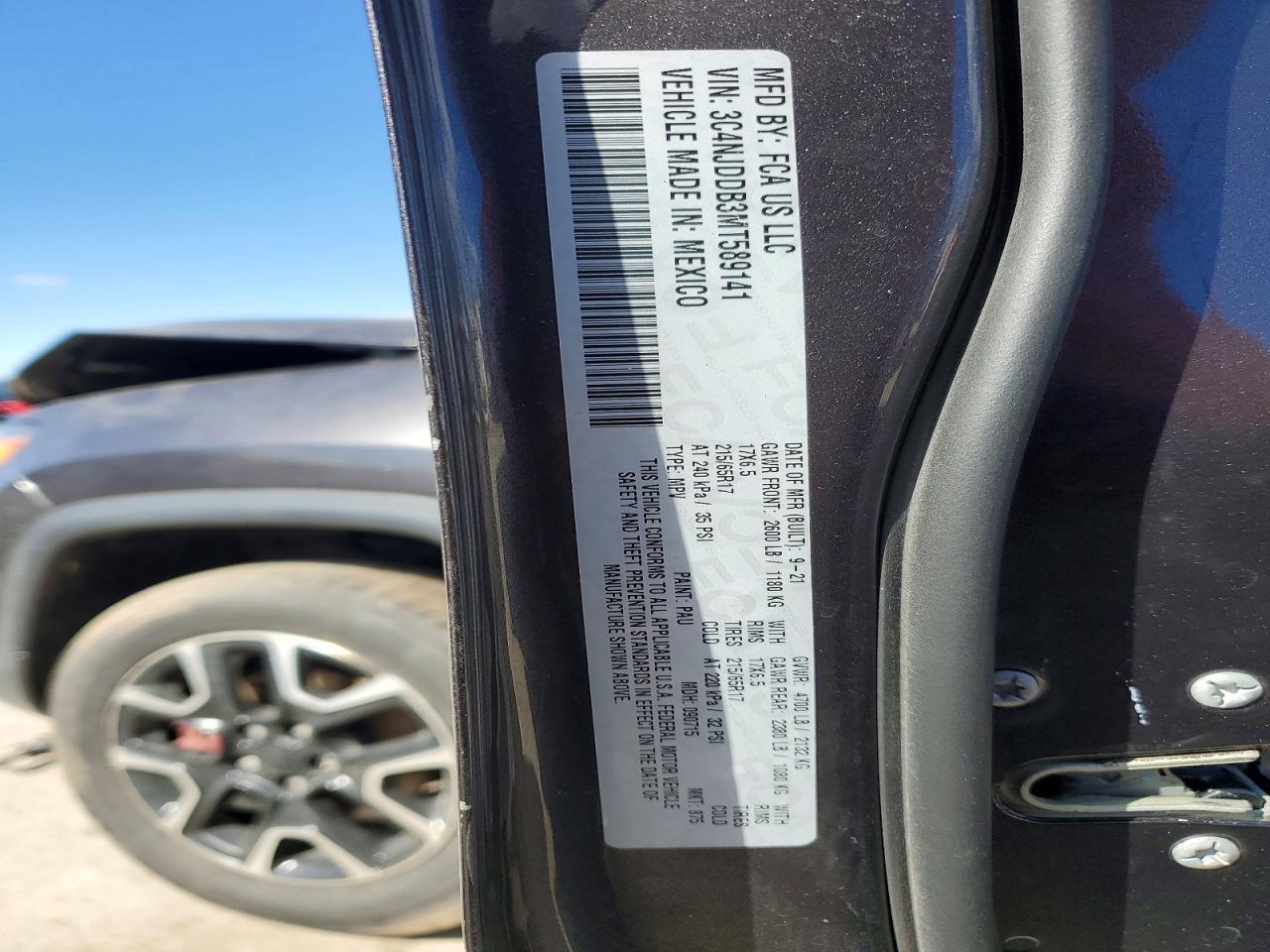 2021 JEEP COMPASS TRAILHAWK photo 25