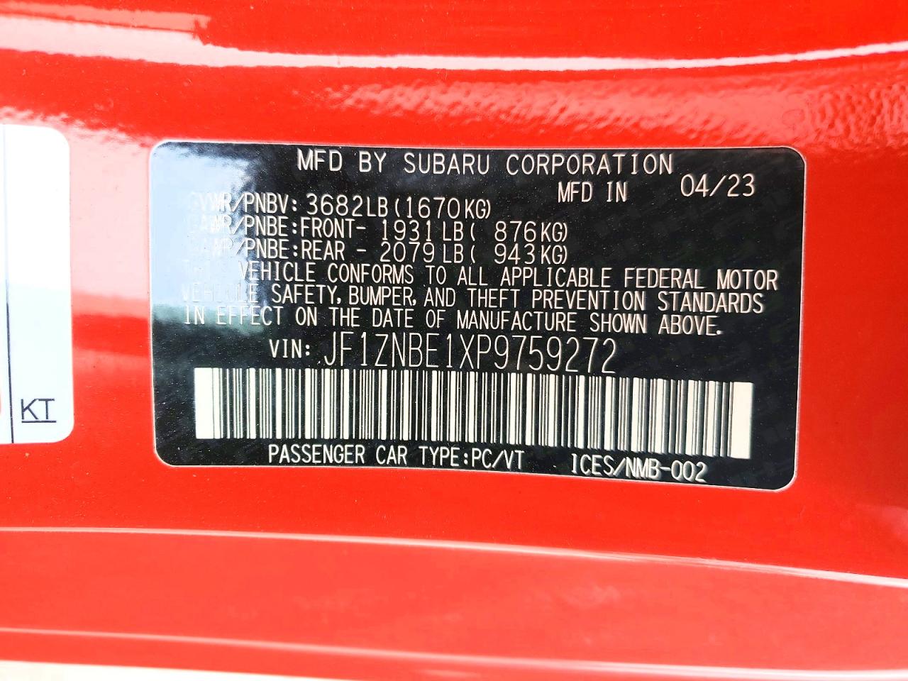 2023 TOYOTA GR 86 PREMIUM photo 13