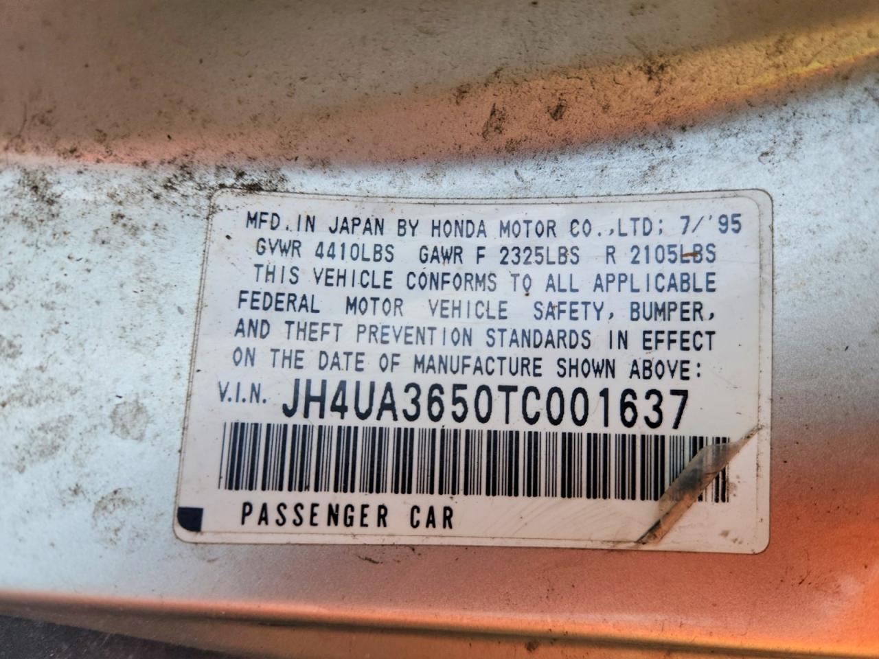 1996 ACURA 3.2TL photo 34