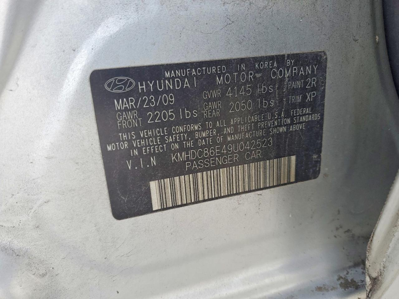 2009 HYUNDAI ELANTRA TOURING photo 25
