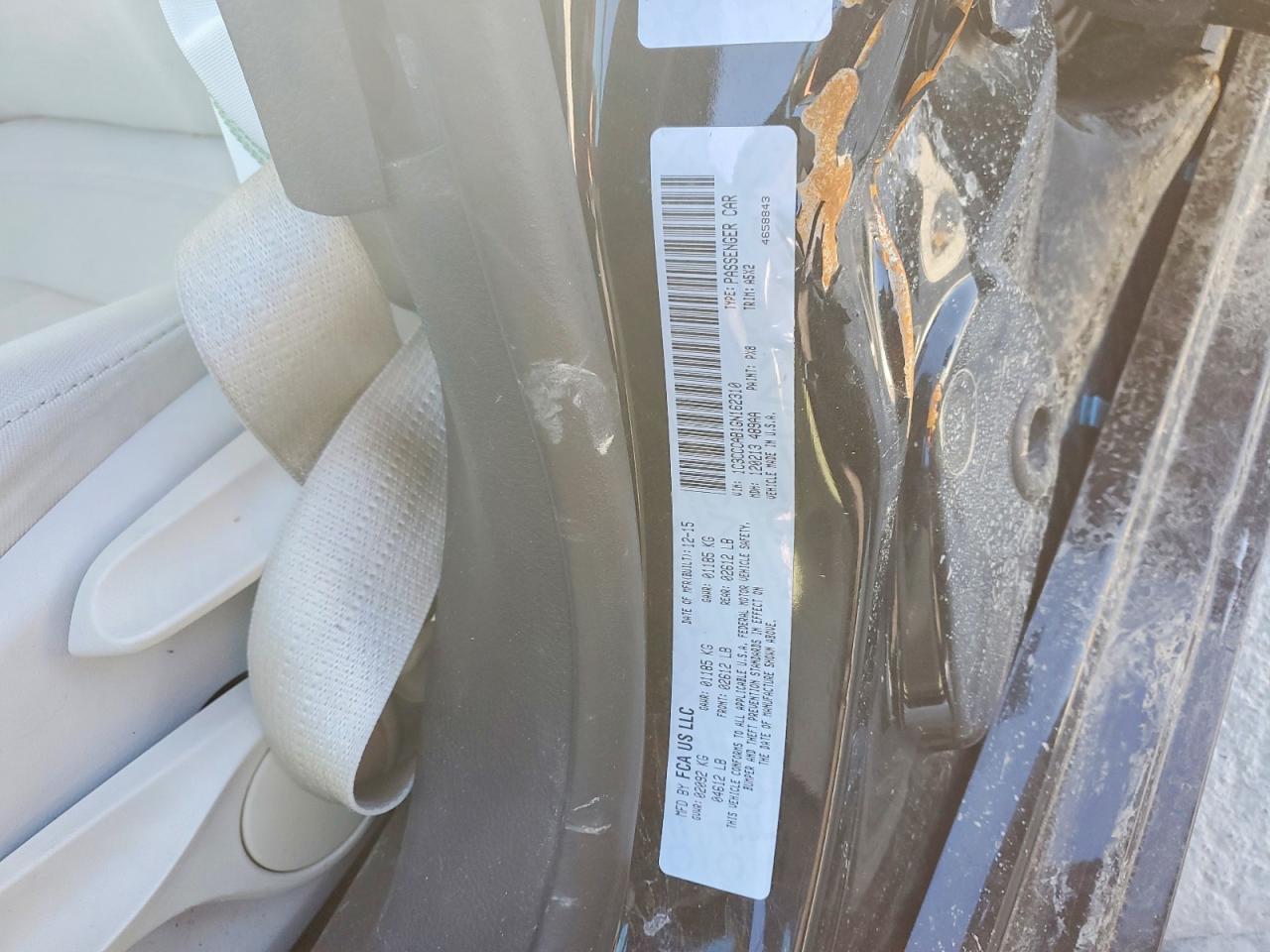 2016 CHRYSLER 200 LIMITED photo 23