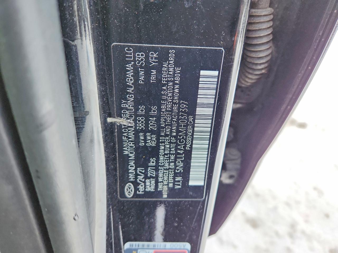 2021 HYUNDAI ELANTRA SE photo 34