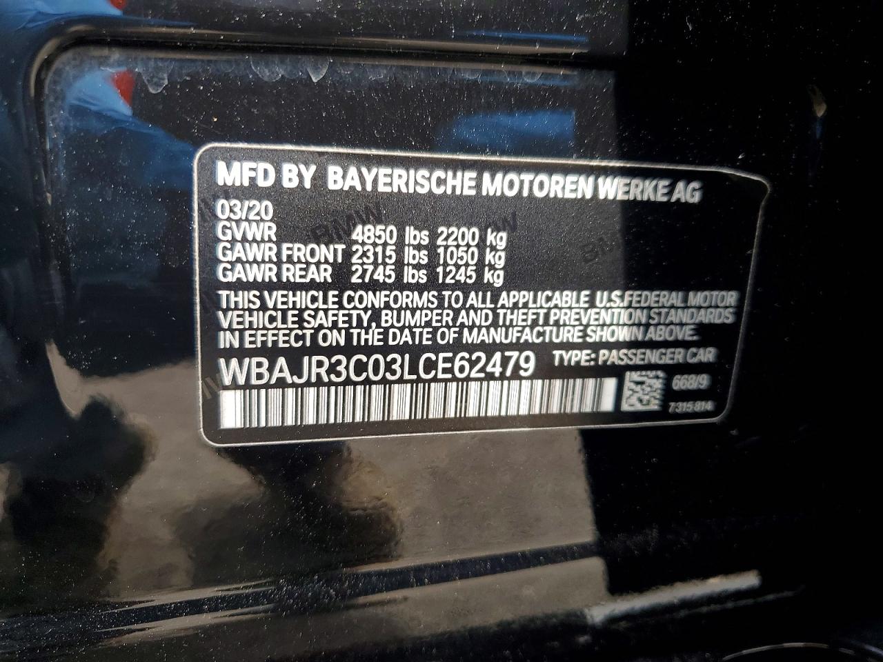 2020 BMW 530 I photo 23