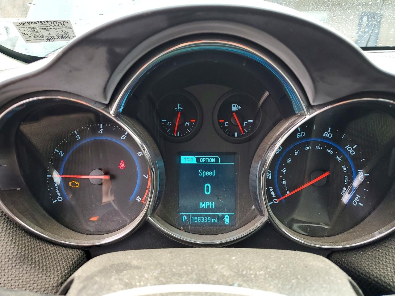 2014 CHEVROLET CRUZE LT photo 9