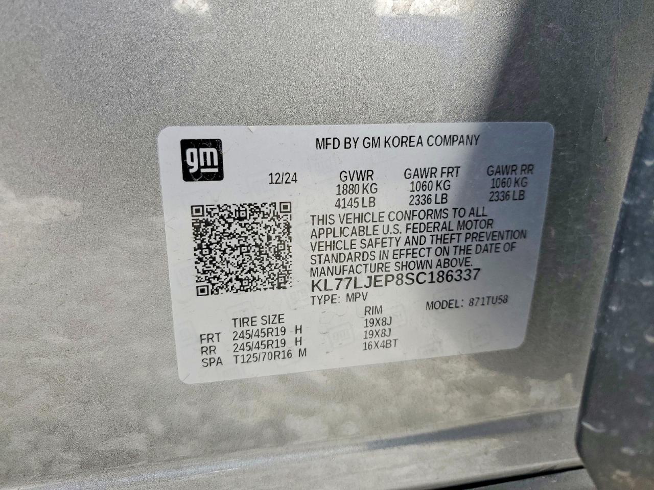 2025 CHEVROLET TRAX 2RS photo 25