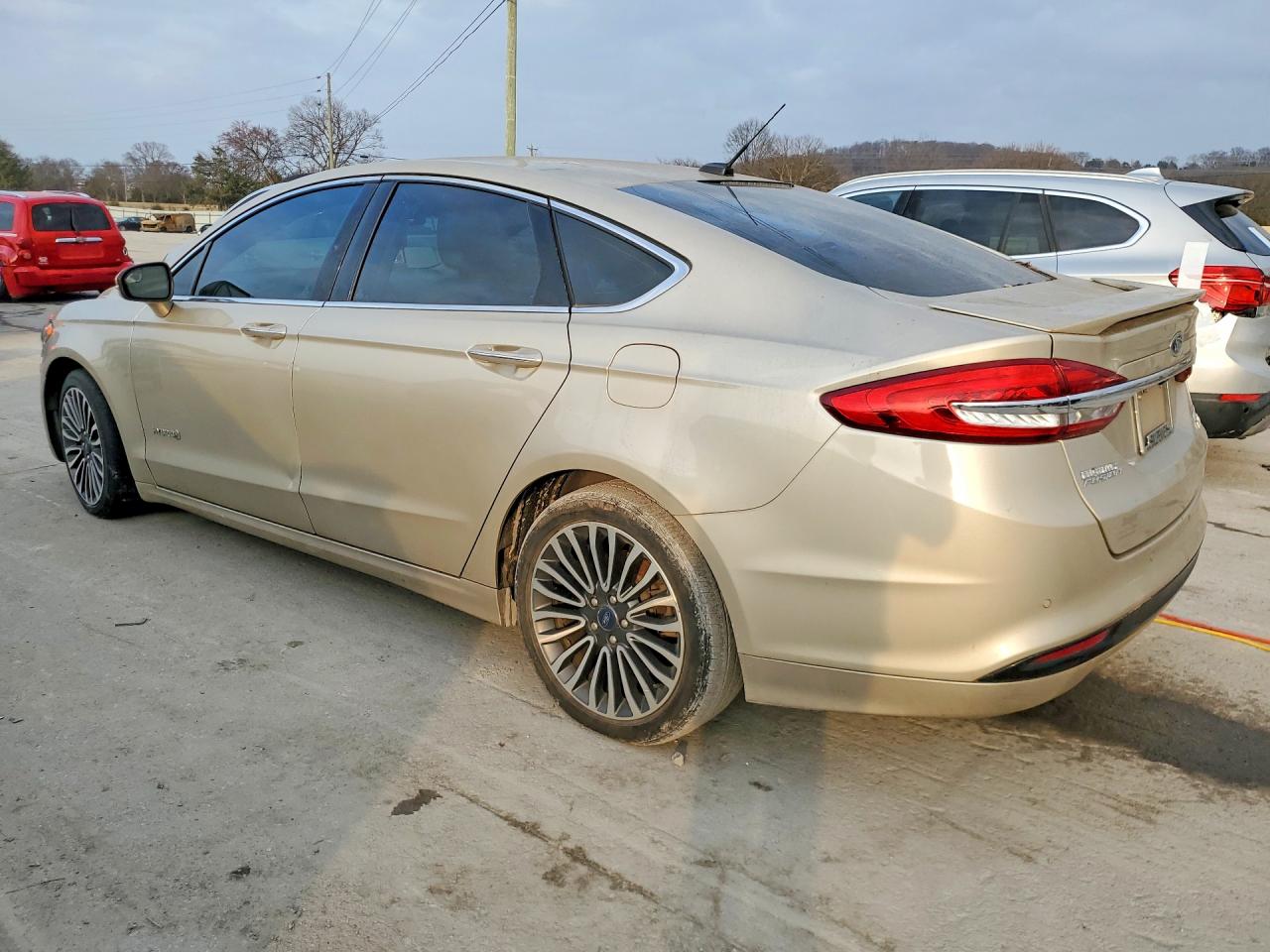 2018 FORD FUSION TITANIUM/PLATINUM HEV photo 4
