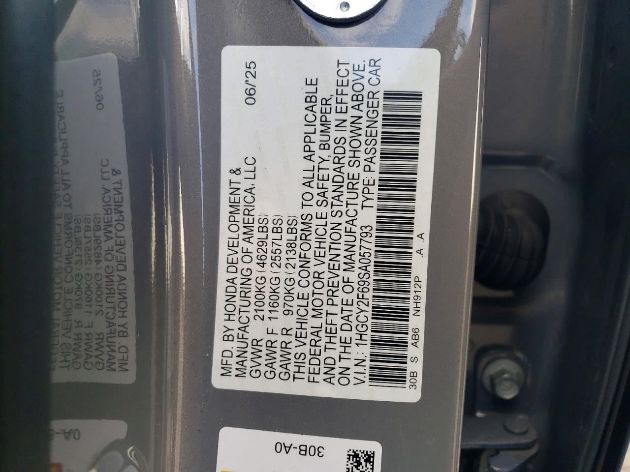 2025 HONDA ACCORD HYBRID EXL photo 23