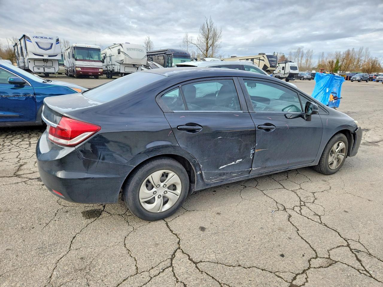 2013 HONDA CIVIC LX photo 5