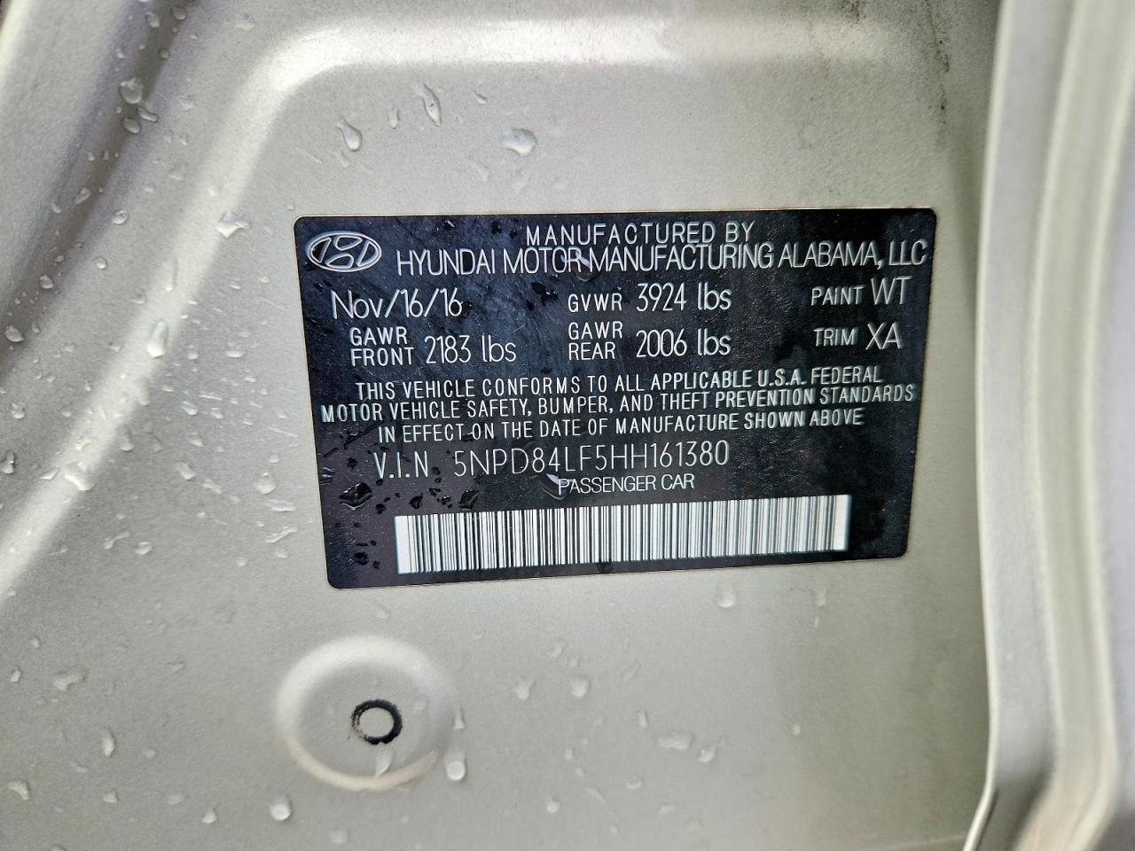 2017 HYUNDAI ELANTRA VALUE EDITION photo 12