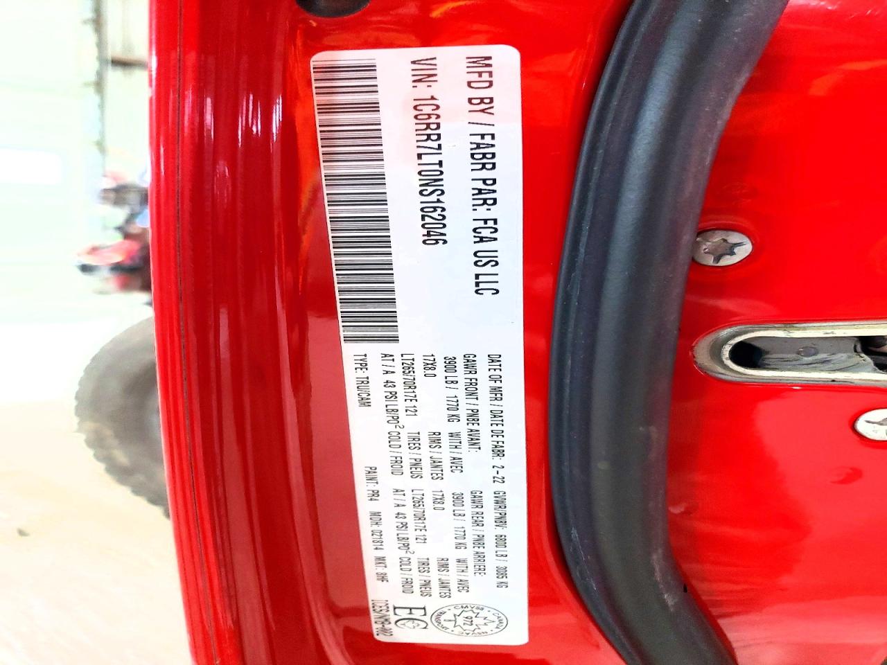 2022 RAM 1500 CLASSIC SLT photo 37