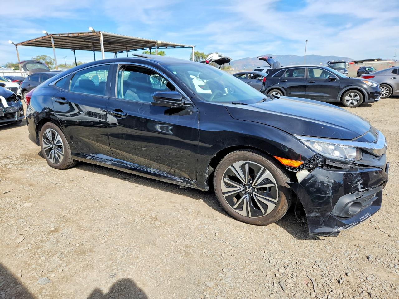 2016 HONDA CIVIC EX photo 4