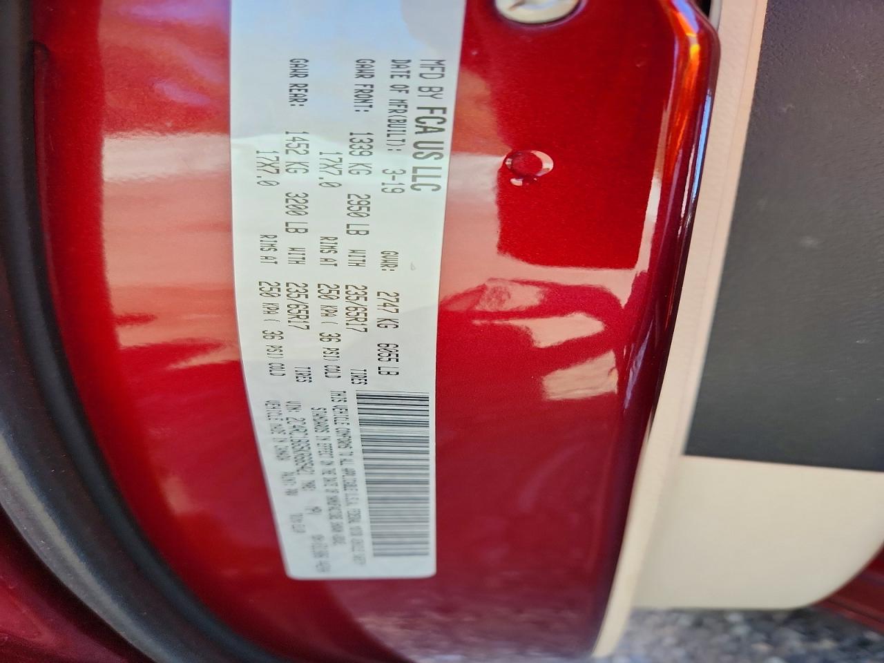 2019 CHRYSLER PACIFICA TOURING L photo 13