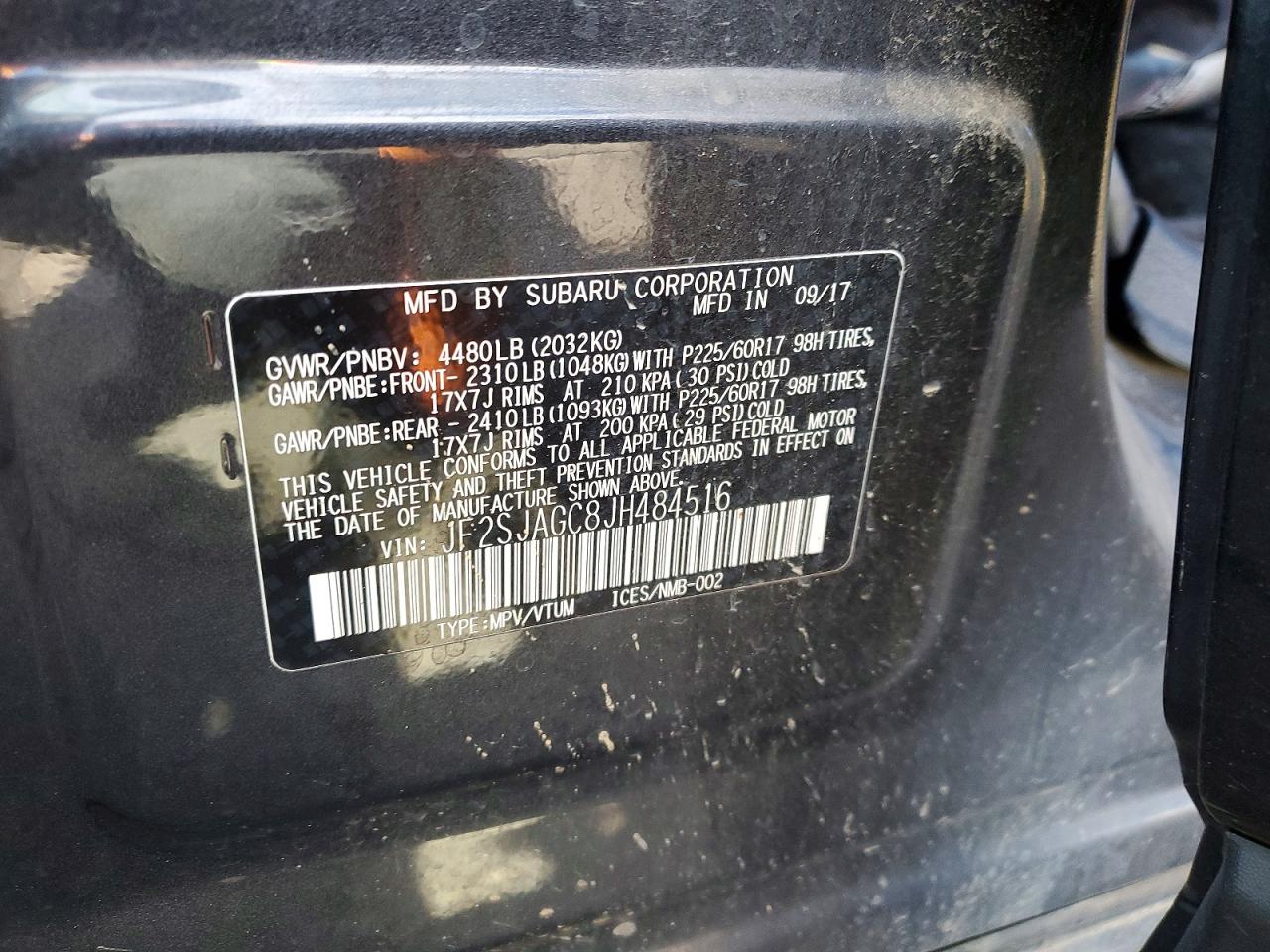 2018 SUBARU FORESTER 2.5I PREMIUM photo 27