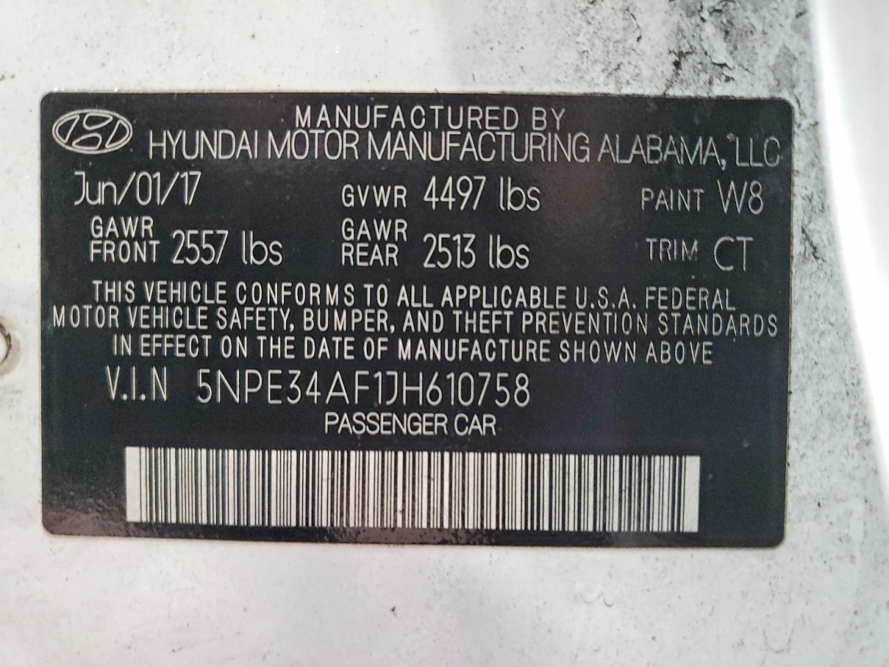 2018 HYUNDAI SONATA SEL photo 23