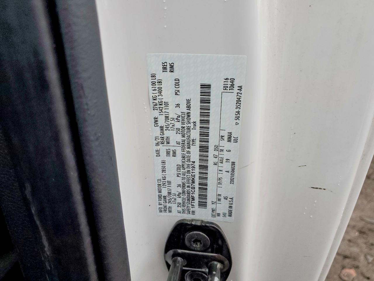 2021 FORD F150 photo 23