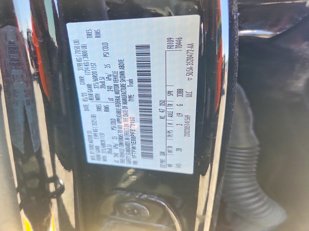 2023 FORD F150 SUPERCREW photo 12