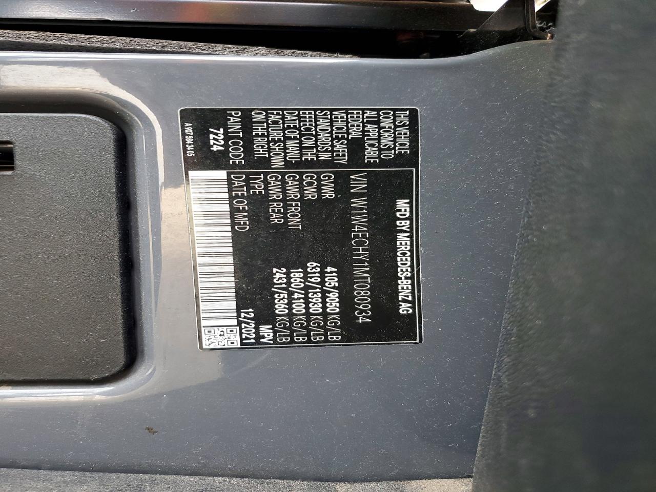 2021 MERCEDES-BENZ SPRINTER 2500 photo 13