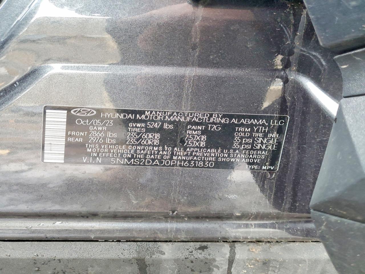 2023 HYUNDAI SANTA FE SEL photo 23