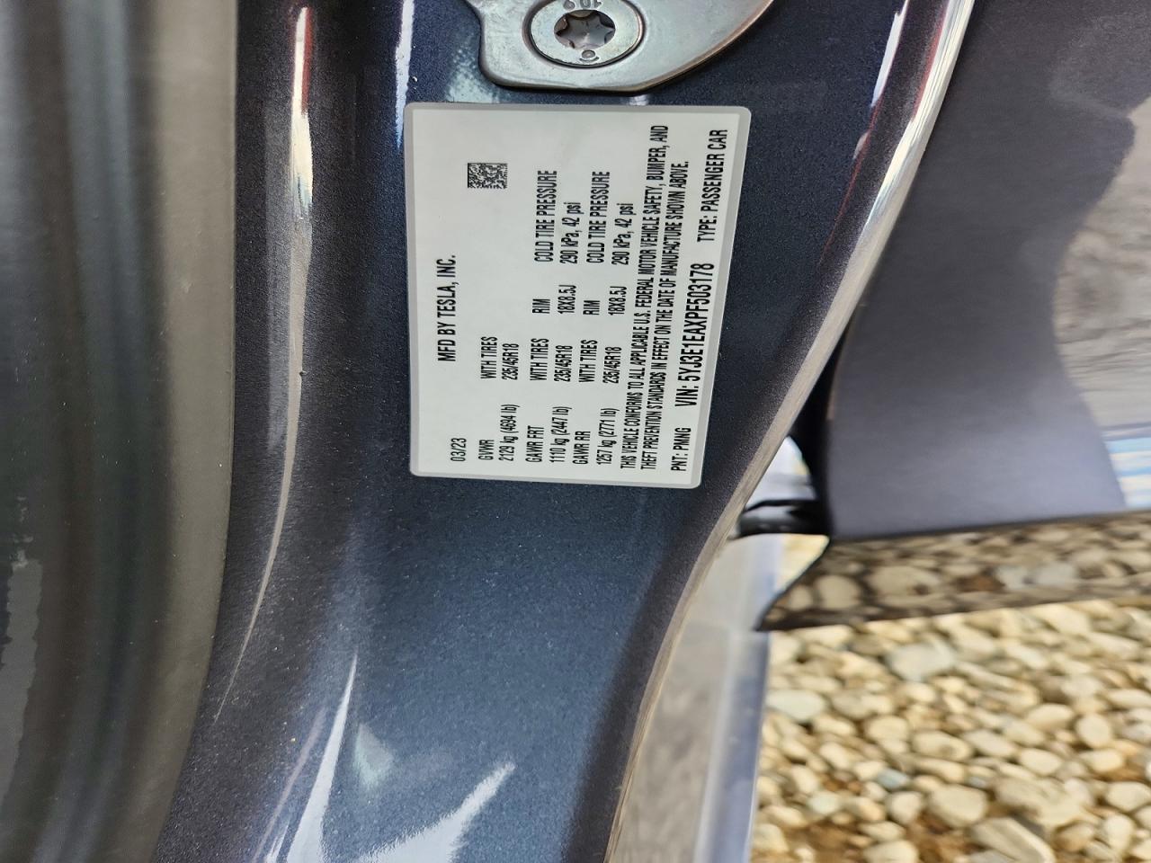 2023 TESLA MODEL 3 photo 25
