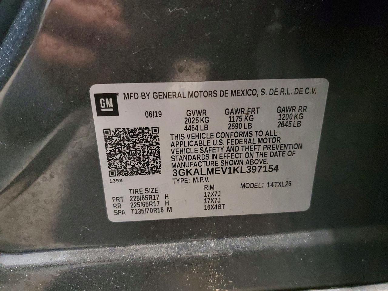 2019 GMC TERRAIN SLE photo 13