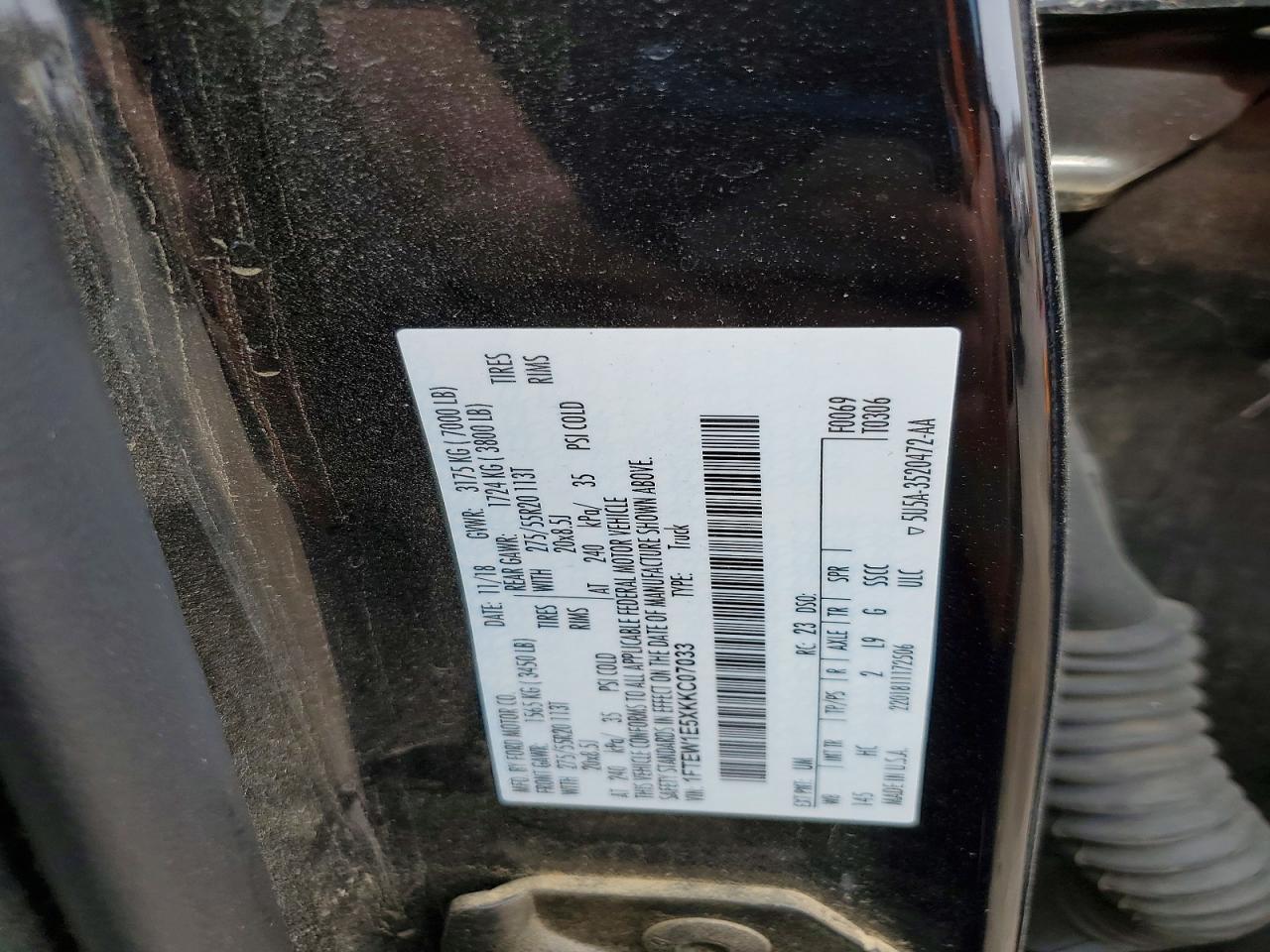 2019 FORD F150 SUPERCREW photo 23