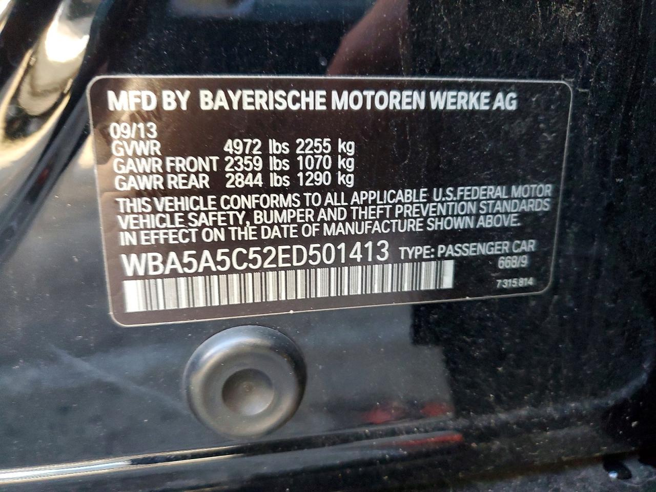 2014 BMW 528 I photo 23