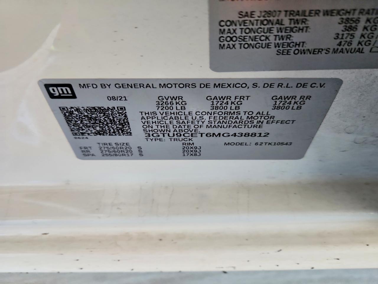 2021 GMC SIERRA K1500 ELEVATION photo 13