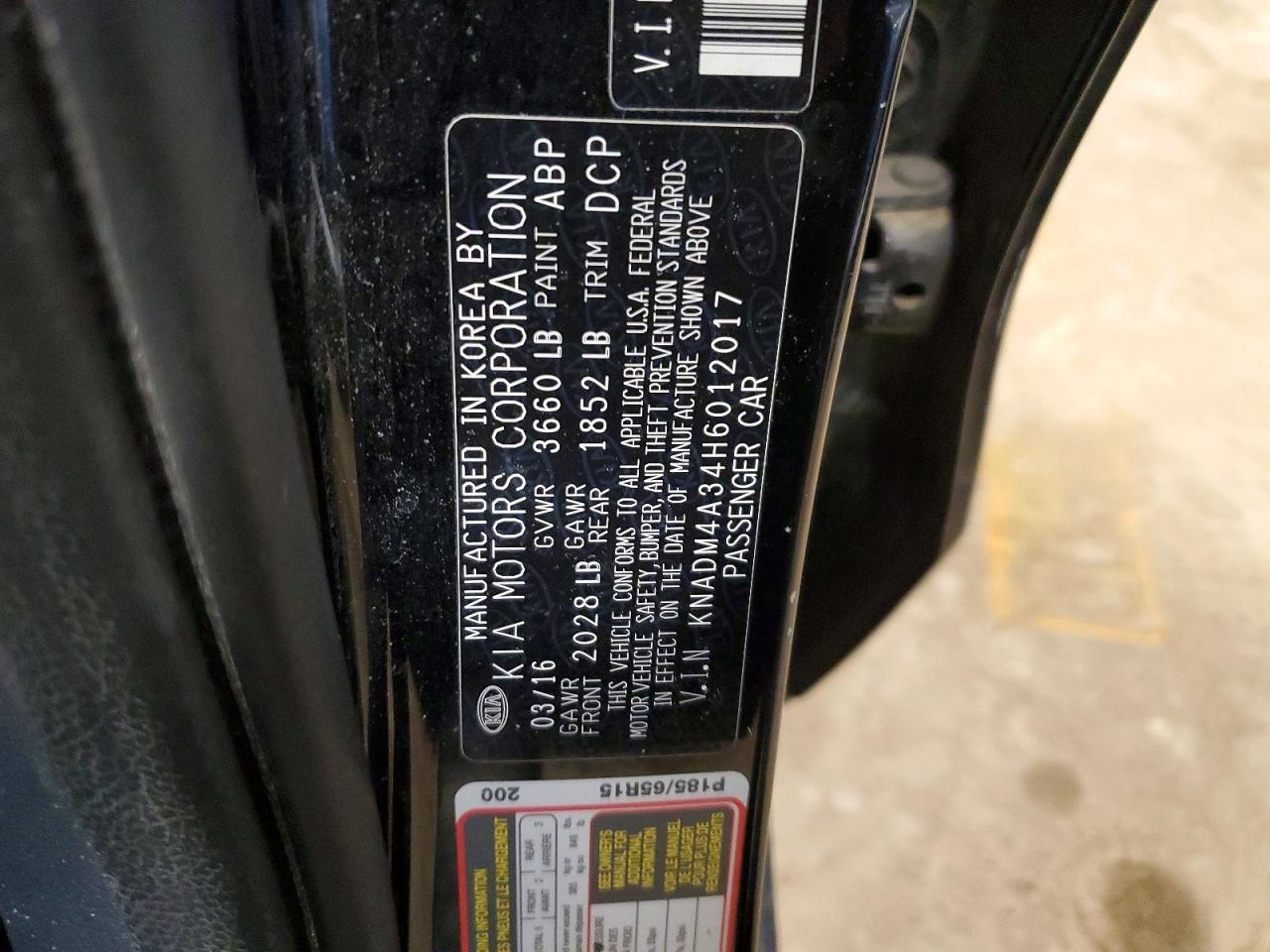 2017 KIA RIO LX photo 13