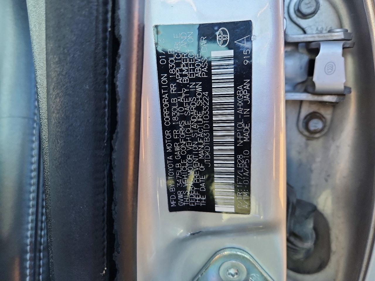 2013 TOYOTA PRIUS C FOUR photo 12