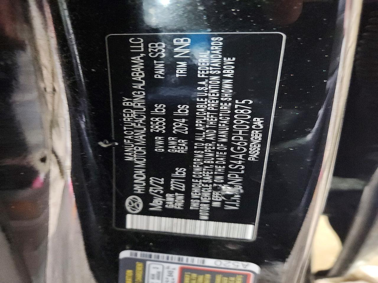 2023 HYUNDAI ELANTRA SEL photo 23