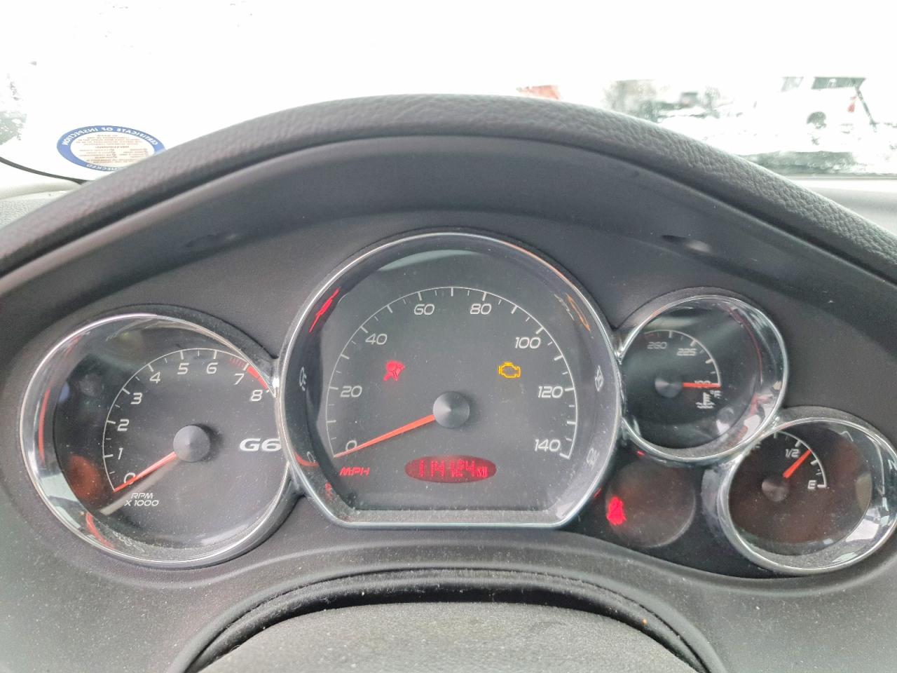 2007 PONTIAC G6 BASE photo 9