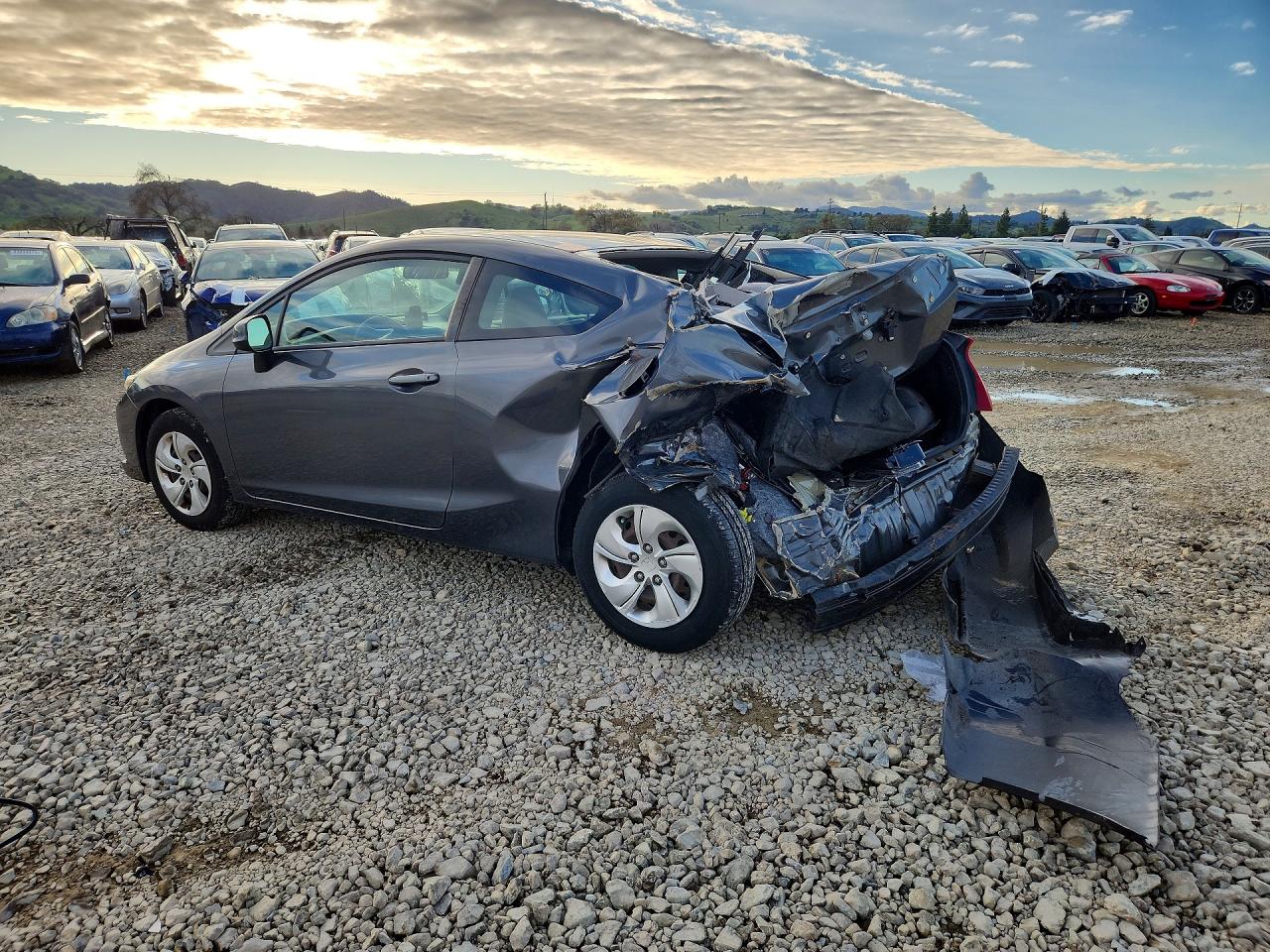 2013 HONDA CIVIC LX photo 2