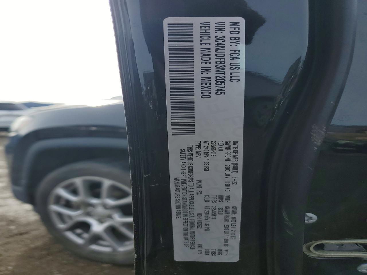 2022 JEEP COMPASS LATITUDE LUX photo 23