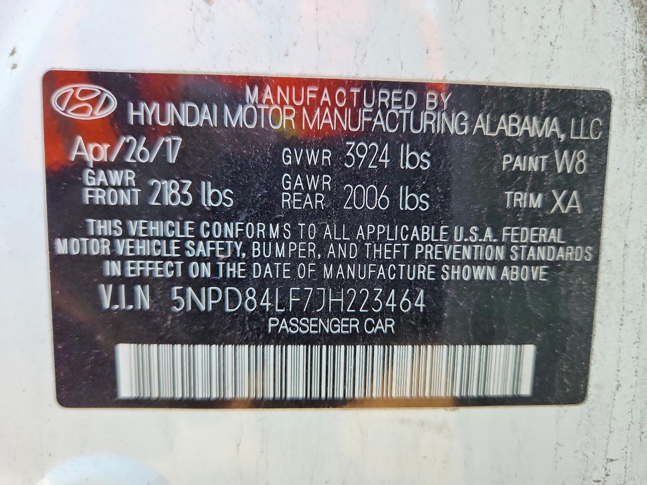 2018 HYUNDAI ELANTRA SEL photo 12