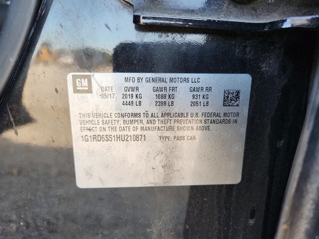 2017 CHEVROLET VOLT PREMIER photo 23