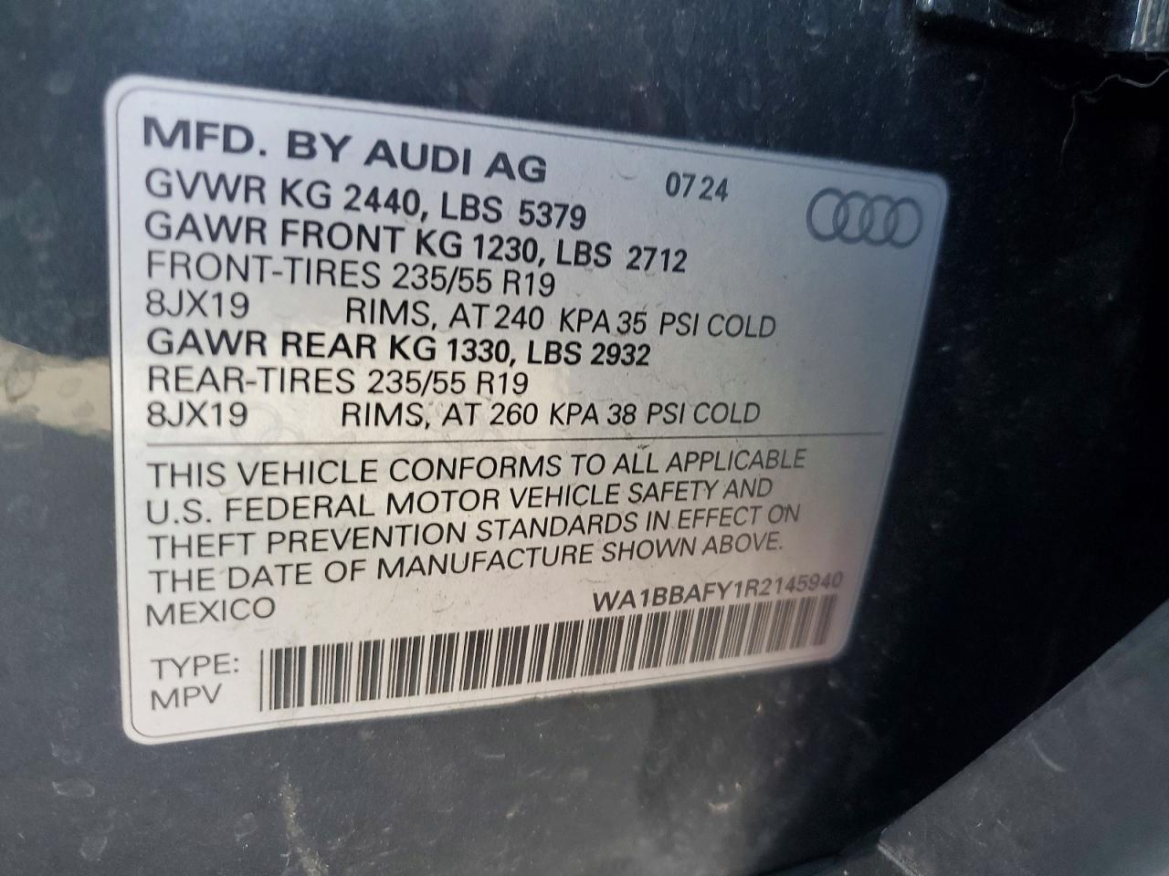 2024 AUDI Q5 PREMIUM PLUS 40 photo 25