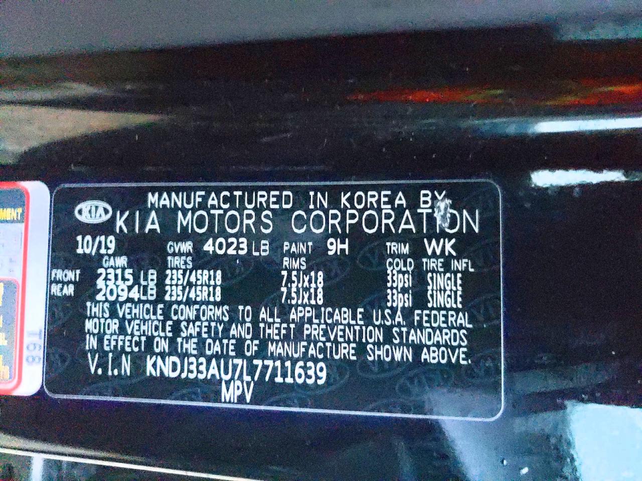 2020 KIA SOUL EX photo 13