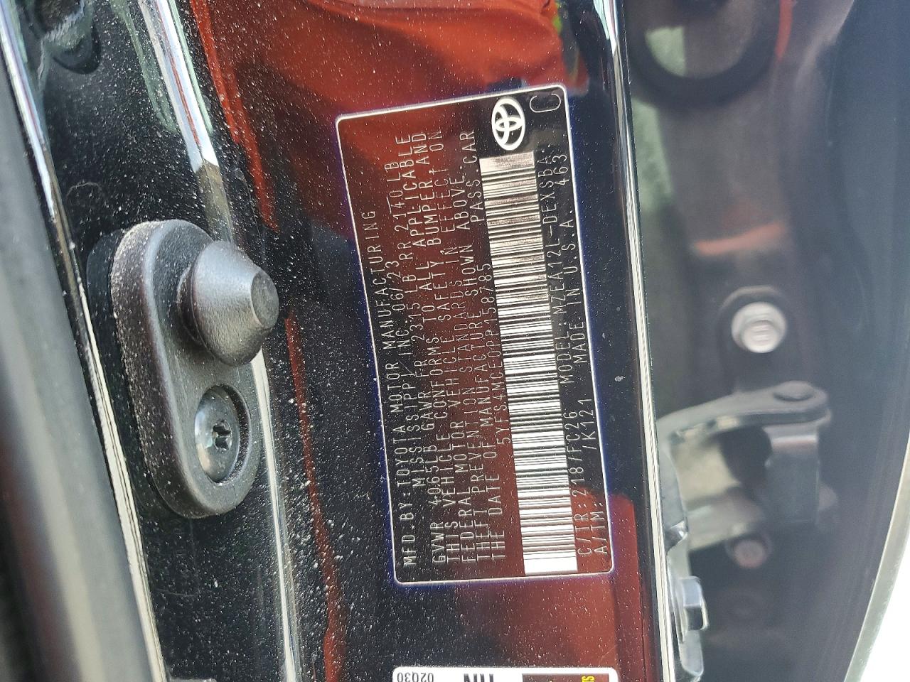 2023 TOYOTA COROLLA SE photo 23