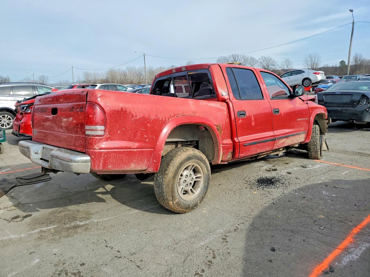 2000 DODGE DAKOTA QUAD photo 3