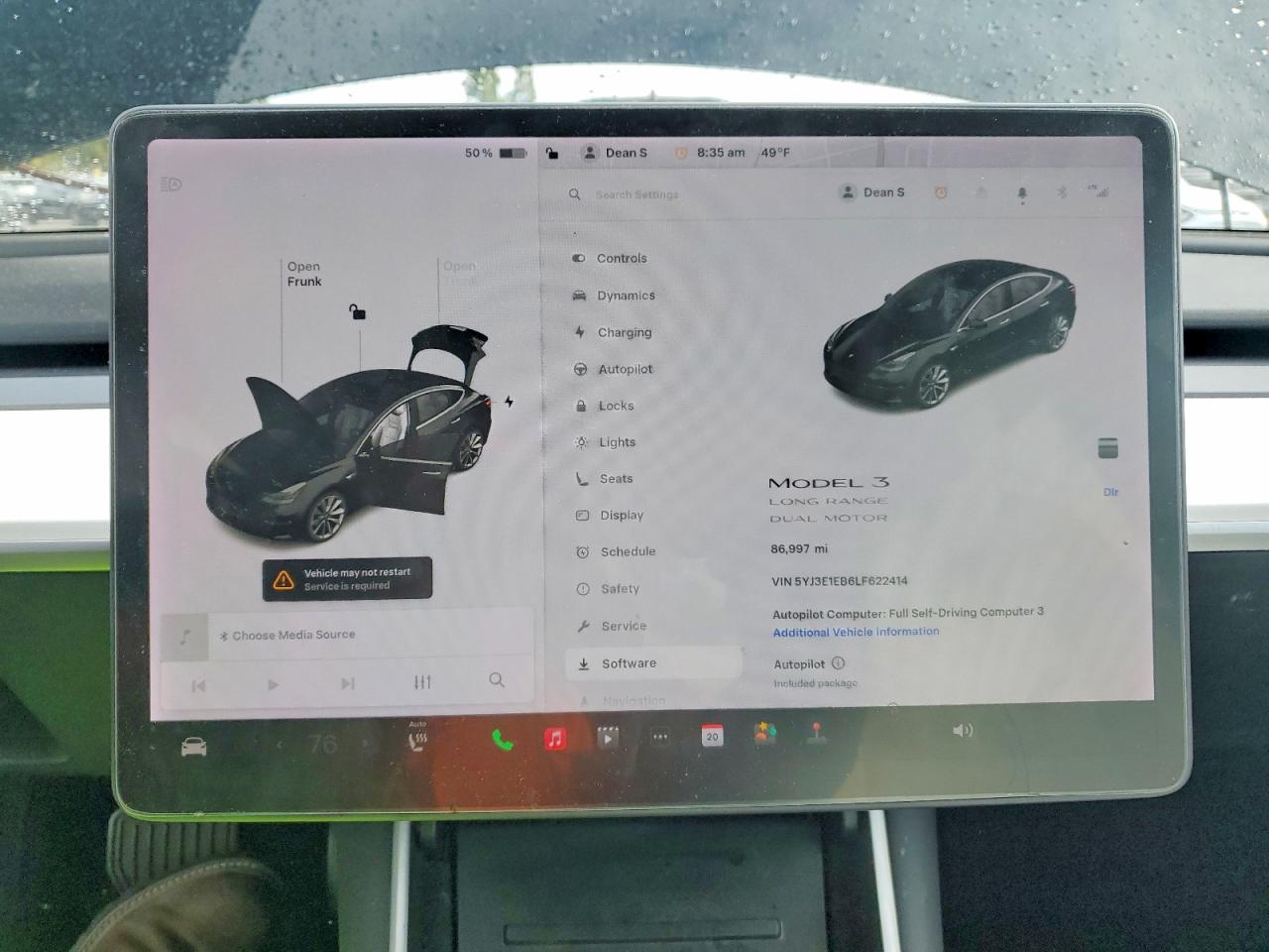 2020 TESLA MODEL 3 photo 9
