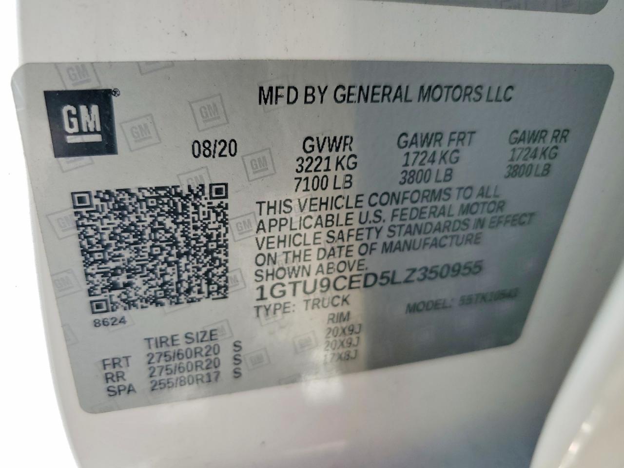 2020 GMC SIERRA K1500 ELEVATION photo 13