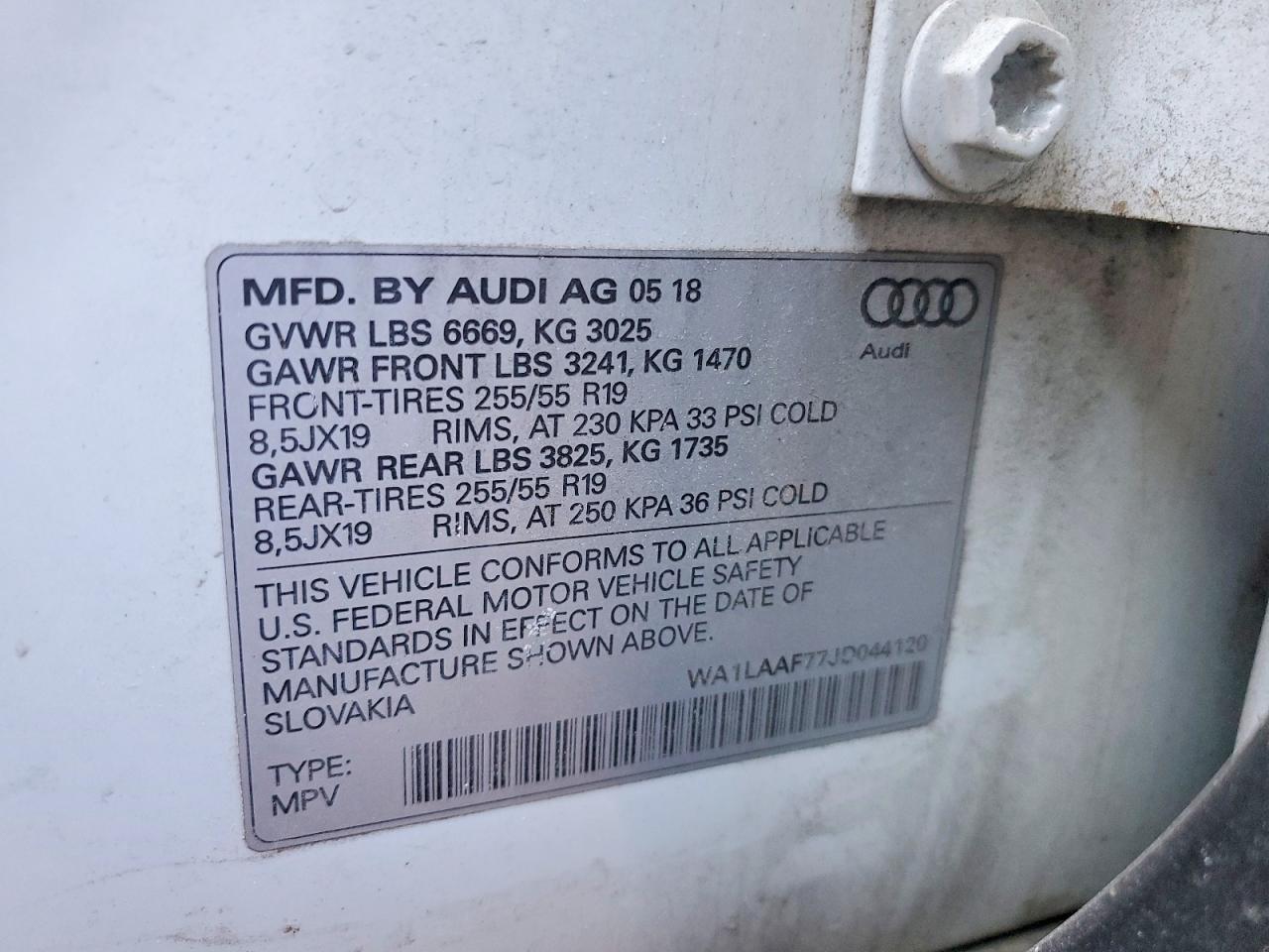 2018 AUDI Q7 PREMIUM PLUS photo 23