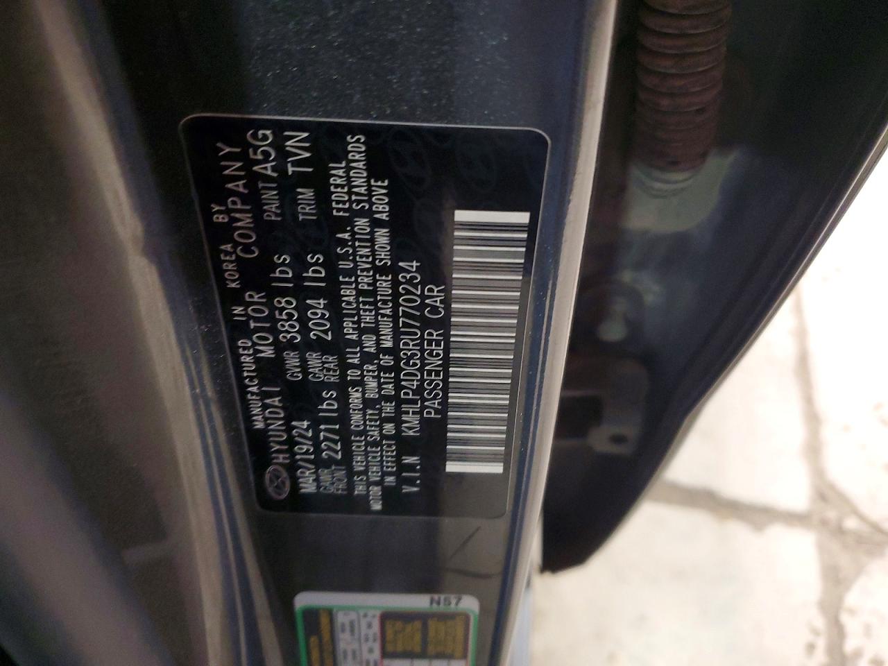 2024 HYUNDAI ELANTRA LIMITED photo 23