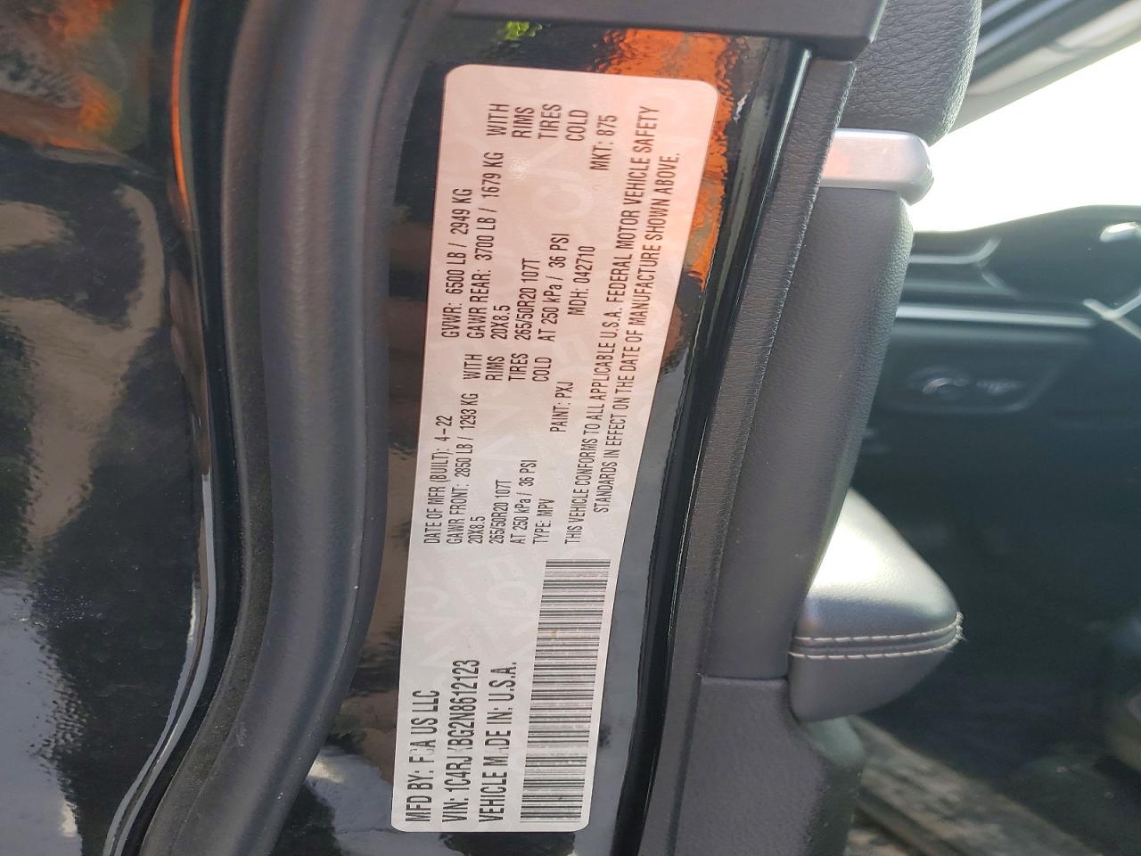 2022 JEP GRAND CHEROKEE L LIMITED photo 25